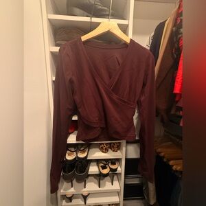 Athleta Transcend Surplice Top